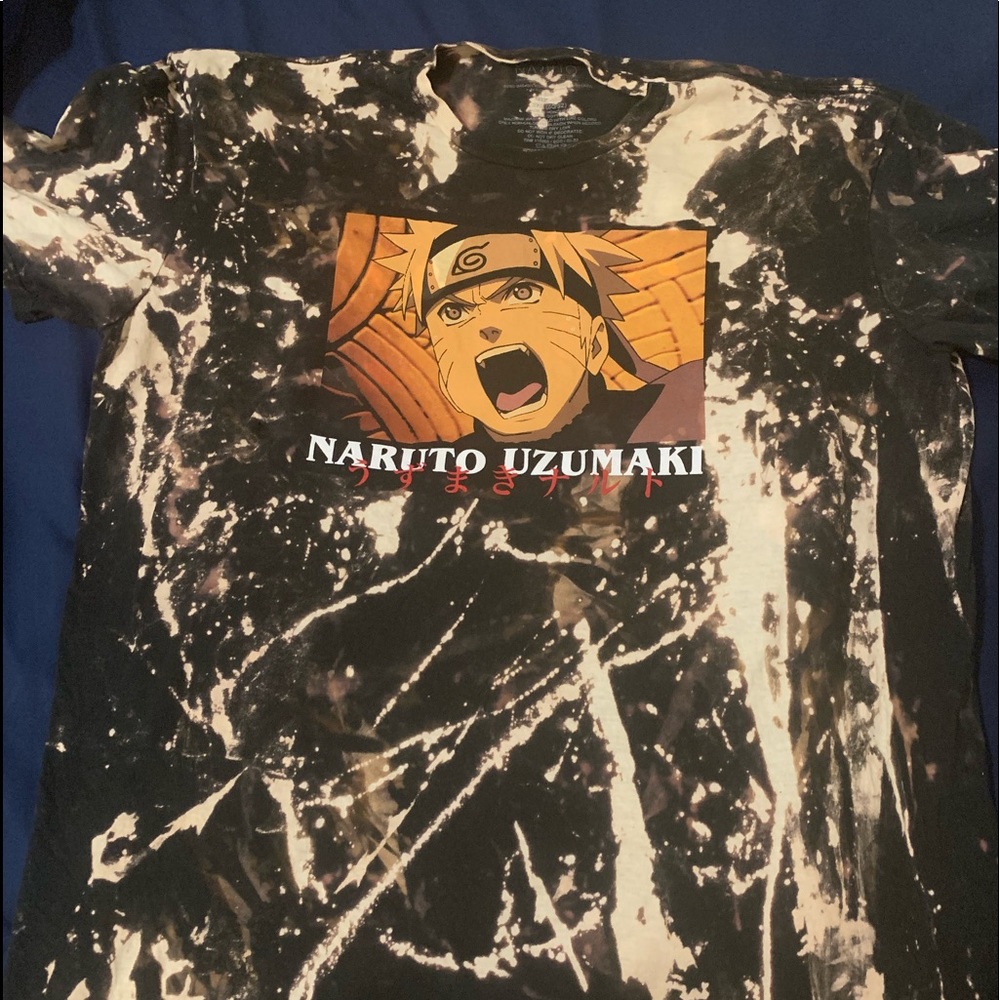Black Naruto tee shirt